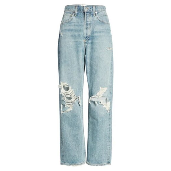 💕AGOLDE💕 '90s Fit Loose Fit Jeans ~ Fall Out Blue 25 NWT - Picture 9 of 16